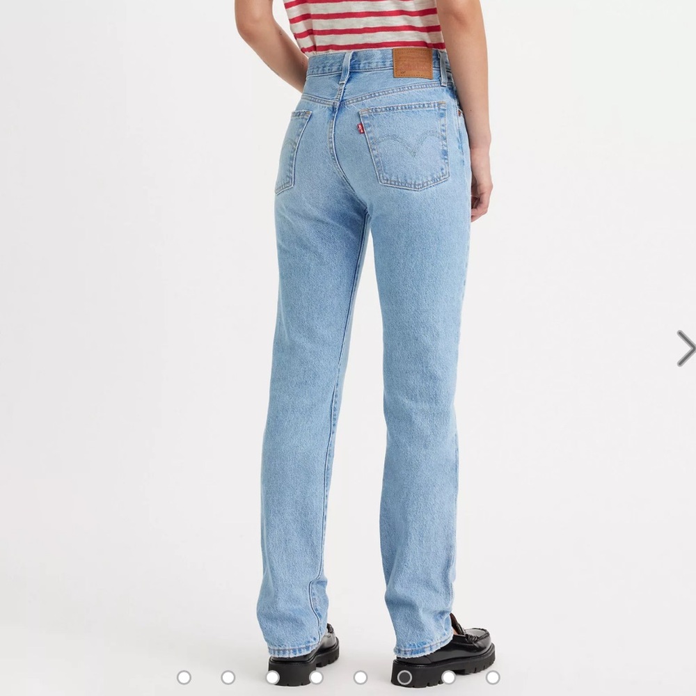 Levi's Women's Light Blue Straight Leg Jeans